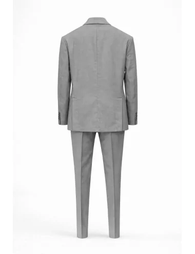 Abito grigio doppiopetto 2