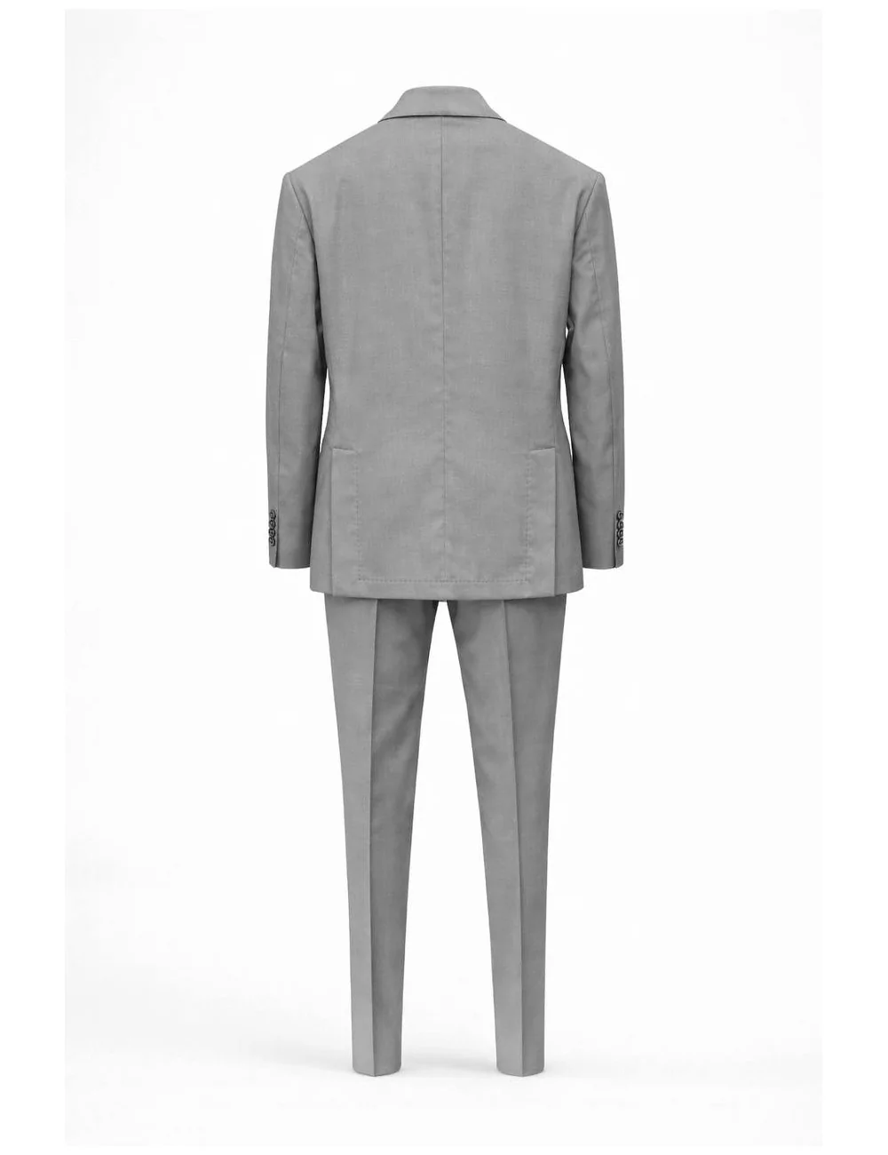 Abito grigio doppiopetto