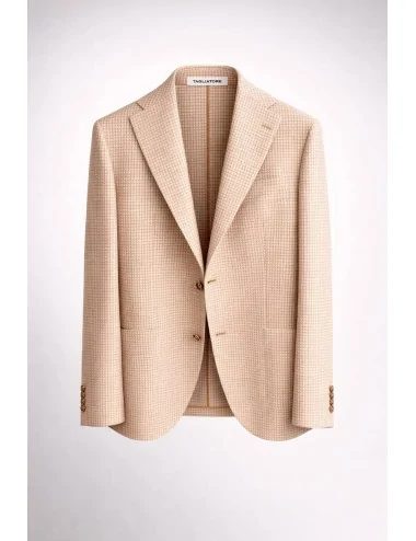 Giacca monopetto pied de poul