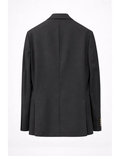 Giacca nera doppiopetto