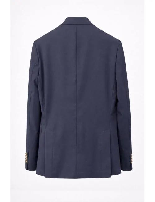 Giacca blu doppiopetto