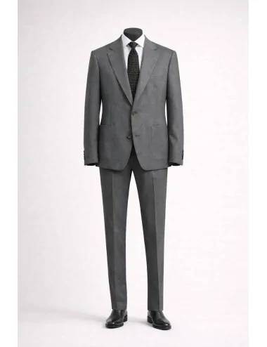 Abito grigio monopetto