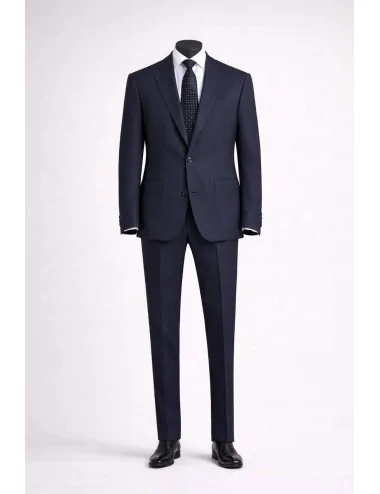 Abito blu notte monopetto