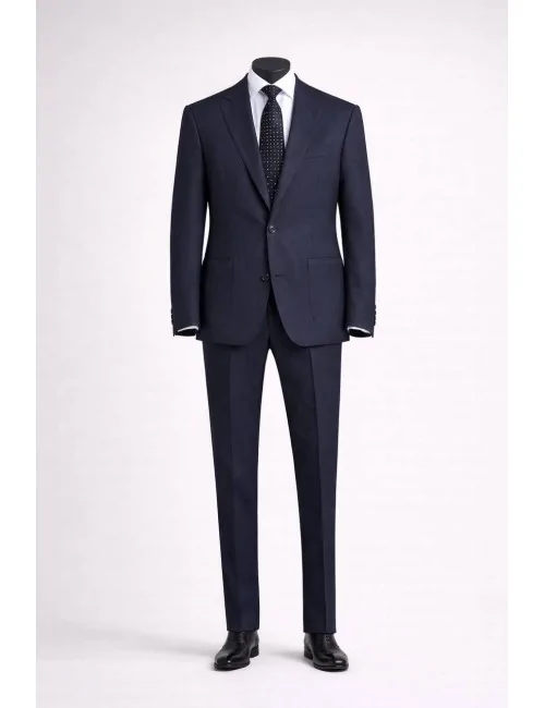 Abito blu notte monopetto