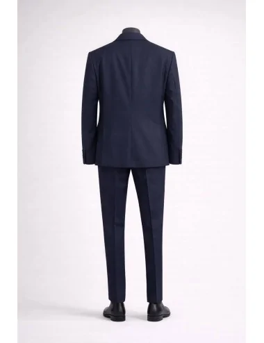 Abito blu notte monopetto 2