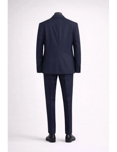 Abito blu notte monopetto