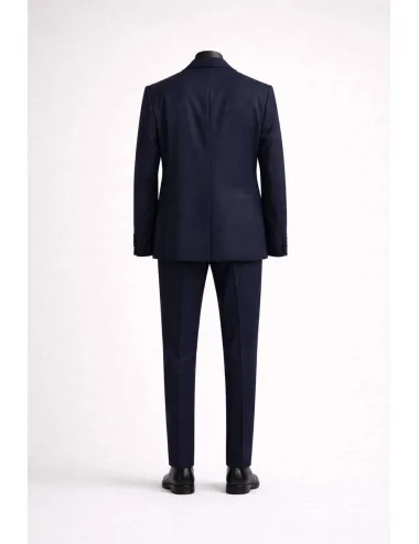 Abito blu doppiopetto 2