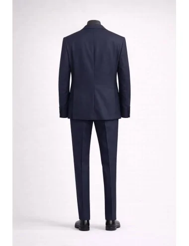 Abito monopetto blu 2