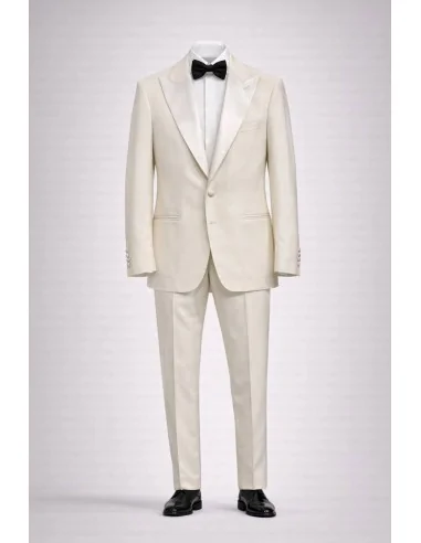 Abito monopetto panna