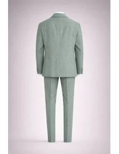 Abito verde monopetto 2