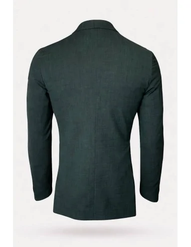 Giacca verde doppiopetto
