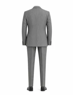 Abito Gessato Grigio 2