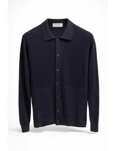 Maglia camicia traforata