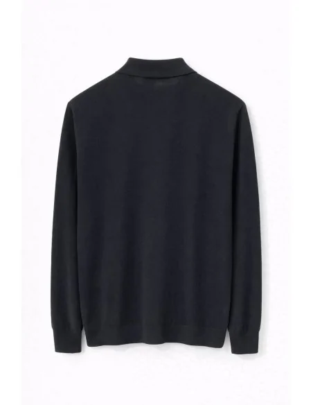 Maglia camicia traforata