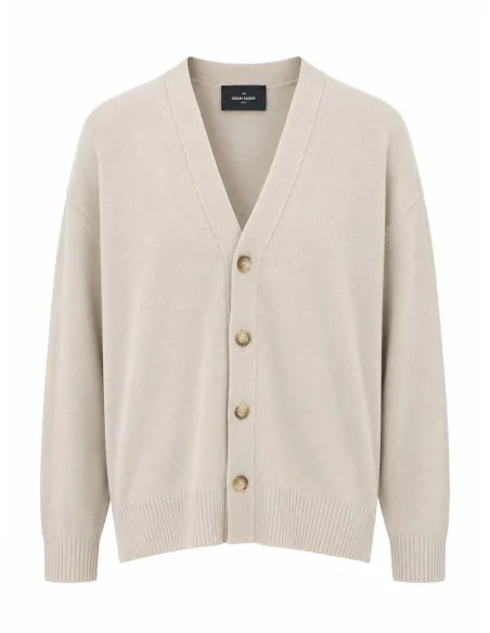 Cardigan con bottoni