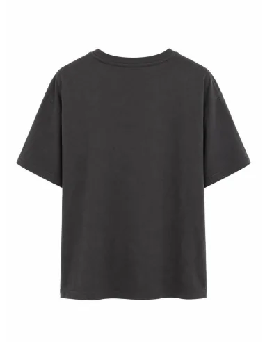T-shirt con stampa chewing