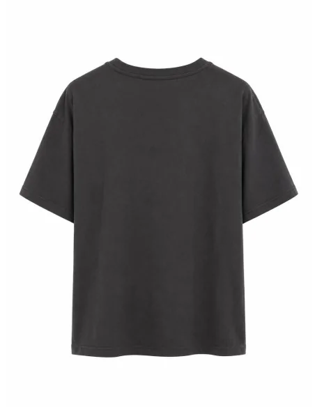 T-shirt con stampa chewing