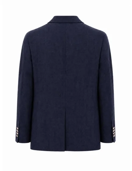 Blazer doppiopetto denim