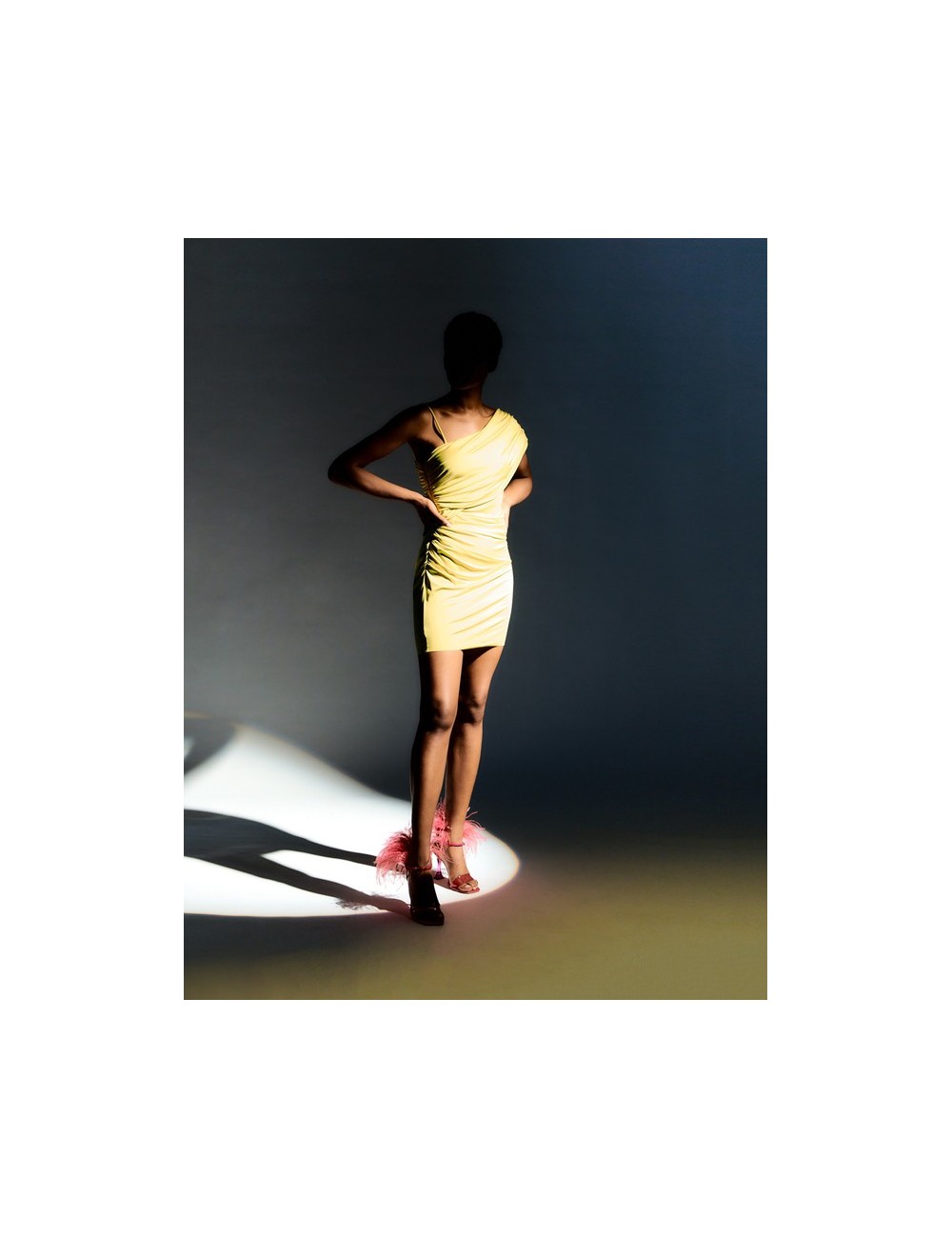 CIRCUS HOTEL Abito Lime Monospalla