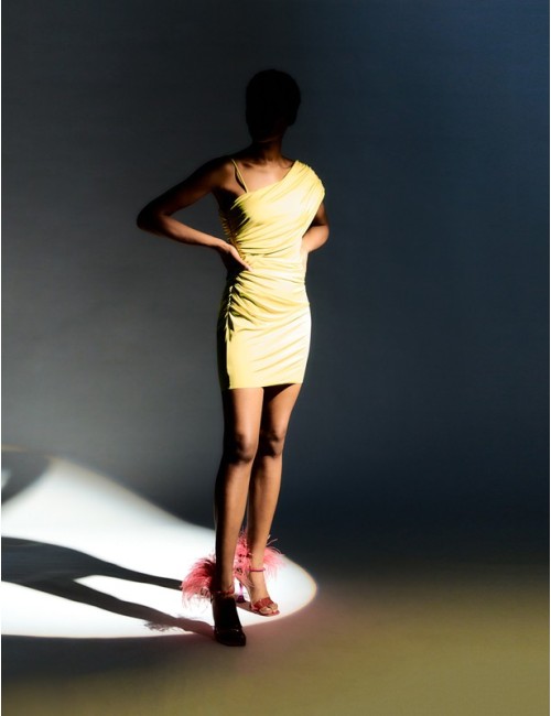 CIRCUS HOTEL Abito Lime Monospalla