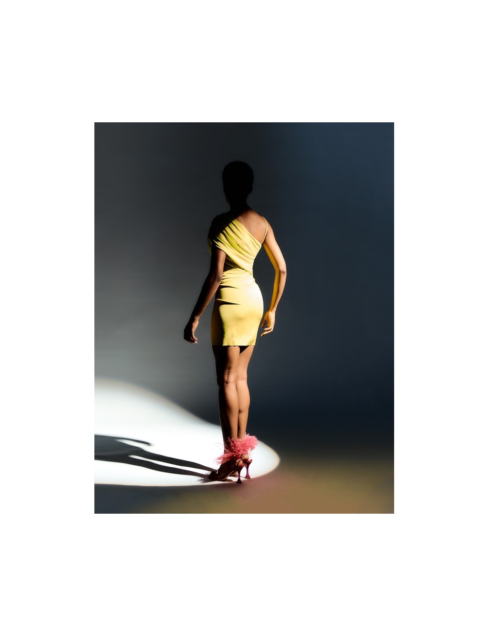 CIRCUS HOTEL Abito Lime Monospalla