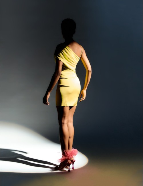 CIRCUS HOTEL Abito Lime Monospalla