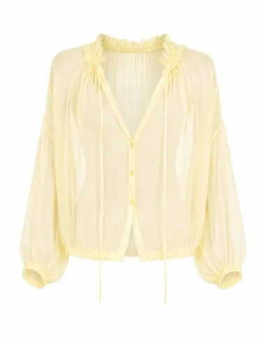 Camicia in chiffon