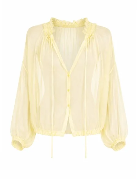 Camicia in chiffon