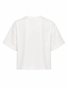 T-shirt bianca in cotone 2