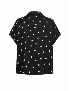Camicia corta a pois 2