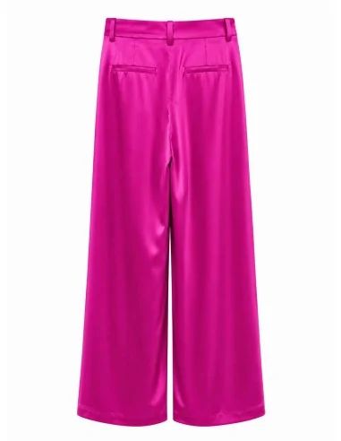 Pantalone Fucsia Con Pence