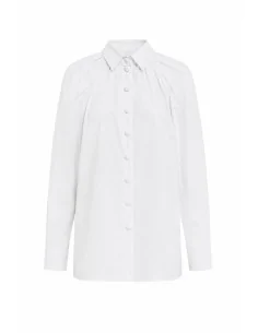 Camicia bianca maniche a sbuffo