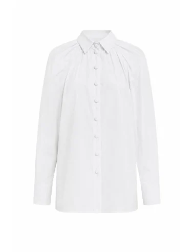 Camicia bianca maniche a sbuffo