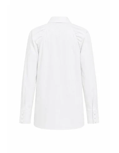 Camicia bianca maniche a sbuffo