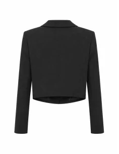 Blazer Nero Croppato 2