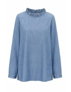 Camicia lavaggio denim