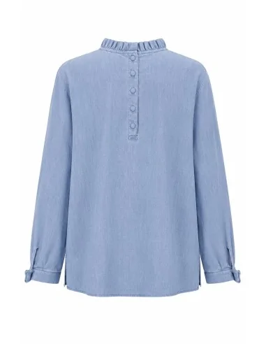 Camicia lavaggio denim