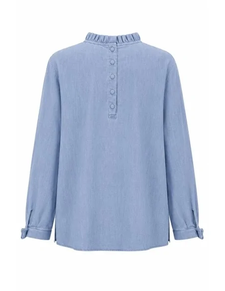 Camicia lavaggio denim