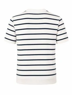 Maglia girocollo rigata 2