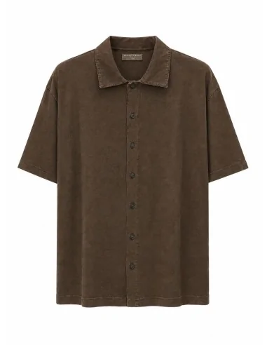 Camicia in cupro