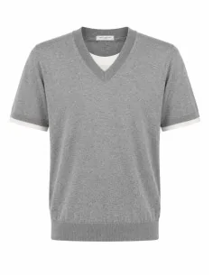 Maglia Con Finta T-Shirt