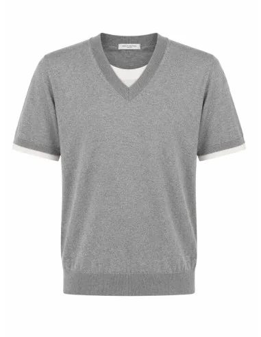 Maglia Con Finta T-Shirt