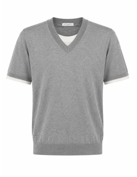 Maglia Con Finta T-Shirt