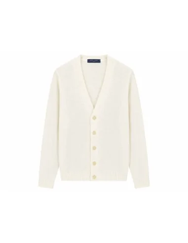 Cardigan lino e cotone