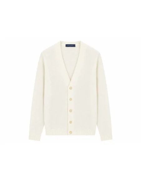 Cardigan lino e cotone