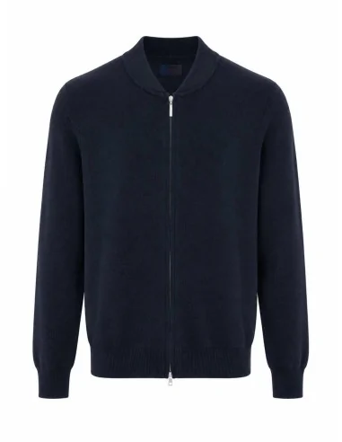 Cardigan con zip