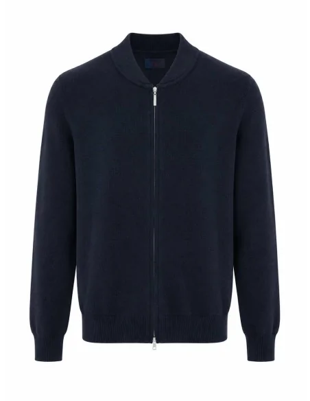 Cardigan con zip