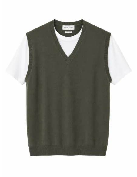 Gilet con shirt