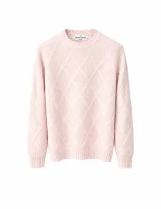 Maglia Rosa In Cashmere