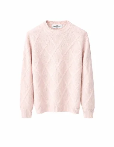 Maglia Rosa In Cashmere